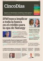 IFM BUSCA IMPLICAR A TODA LA BANCA EN EL CRÉDITO PARA LA OPA DE NATURGY