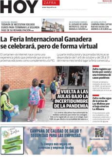 Hoy Zafra Actualidad Y Ultimas Noticias Edicion Local Del Diario Hoy